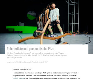 NOOSTOPIA in Die Deutsche Bühne